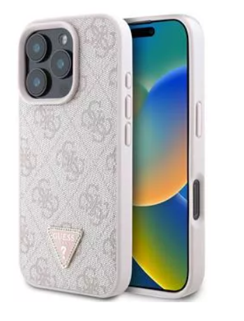 Guess GUHCP16LP4TDPP Чехол для Apple iPhone 16 Pro