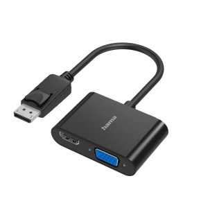 Hama 00200334 Video Adapter 2 In 1 VGA And HDMI To DisplayPort