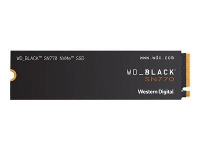 SSD | WESTERN DIGITAL | Black | 250GB | M.2 | PCIe Gen4 | NVMe | Write speed 2000 MBytes/sec | Read speed 4000 MBytes/sec | WDS250G3X0E
