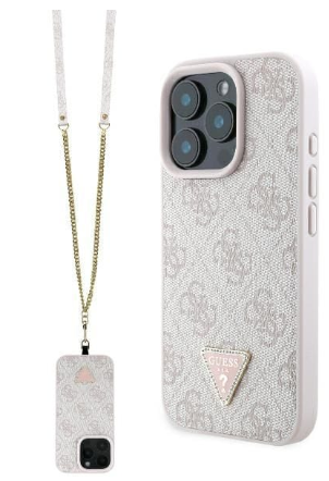 Guess GUHCP16LP4TDSCPP Чехол для Apple iPhone 16 Pro