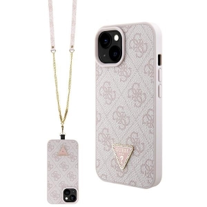 Guess Crossbody 4G Metal Logo Back Case Защитный Чехол для Apple iPhone 15 Plus