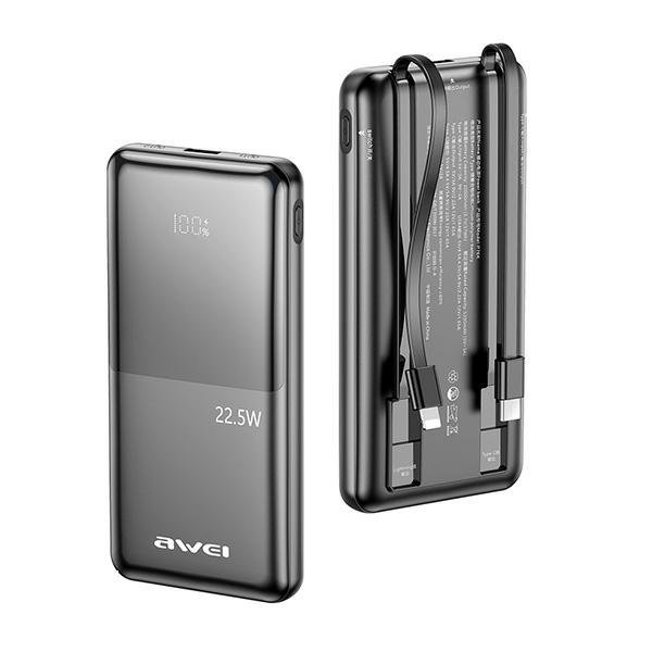 Awei P76K Повербанк 10000mAh 22.5W