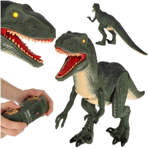 RoGer RC Velociraptor Controlled Dinosaur + Sounds