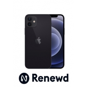 MOBILE PHONE IPHONE 12 64GB/BLACK RND-P19164 APPLE RENEWD