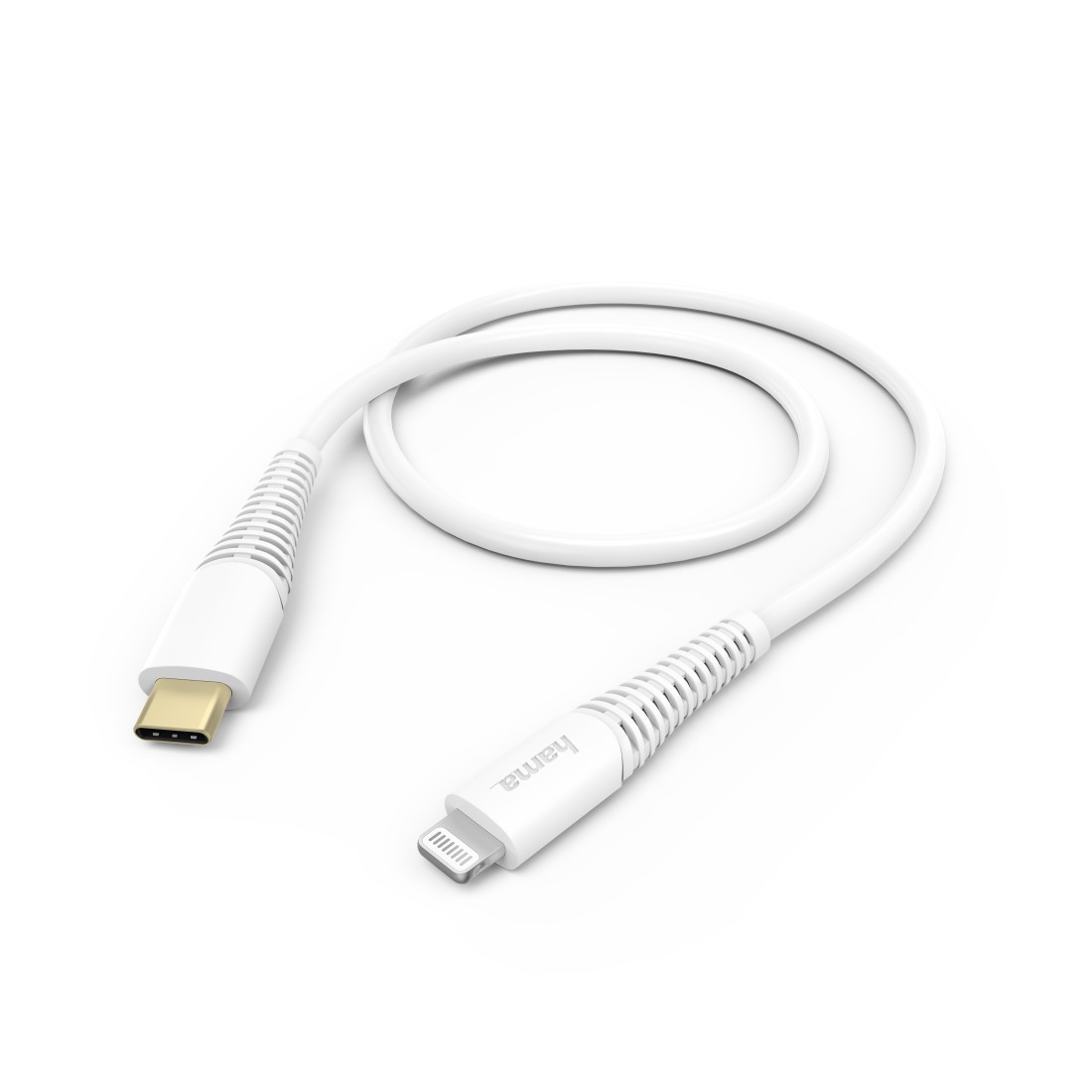 Hama 00183309 Fast Charging/Data Cable, USB-C - Lightning 1.5m, W hite