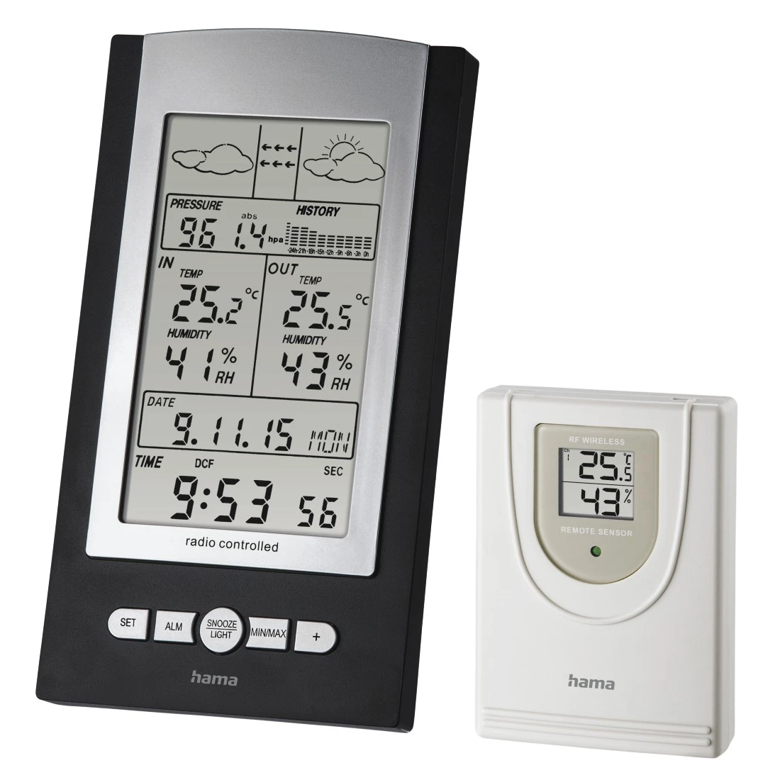 Hama 00186355 Weather station EWS-800