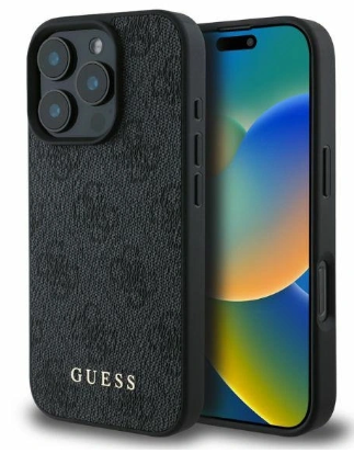 Guess GUHCP16LG4GFGR Back Case for Apple iPhone 16 Pro