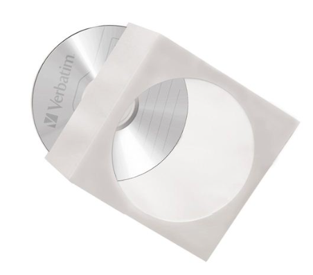 Verbatim CD/DVD paper Cover 100pcs