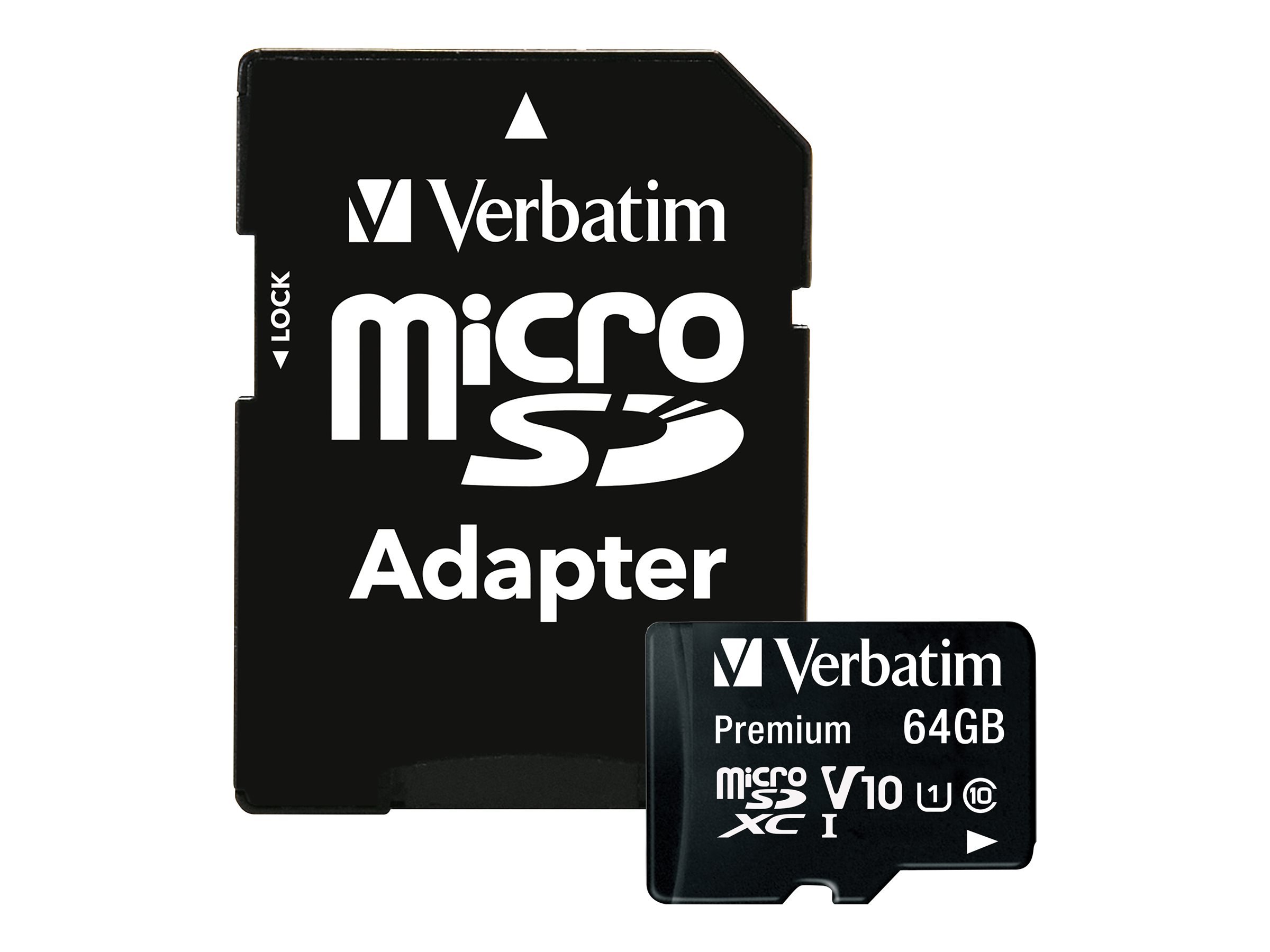 Verbatim Premium Micro SDXC Memory Card 64GB