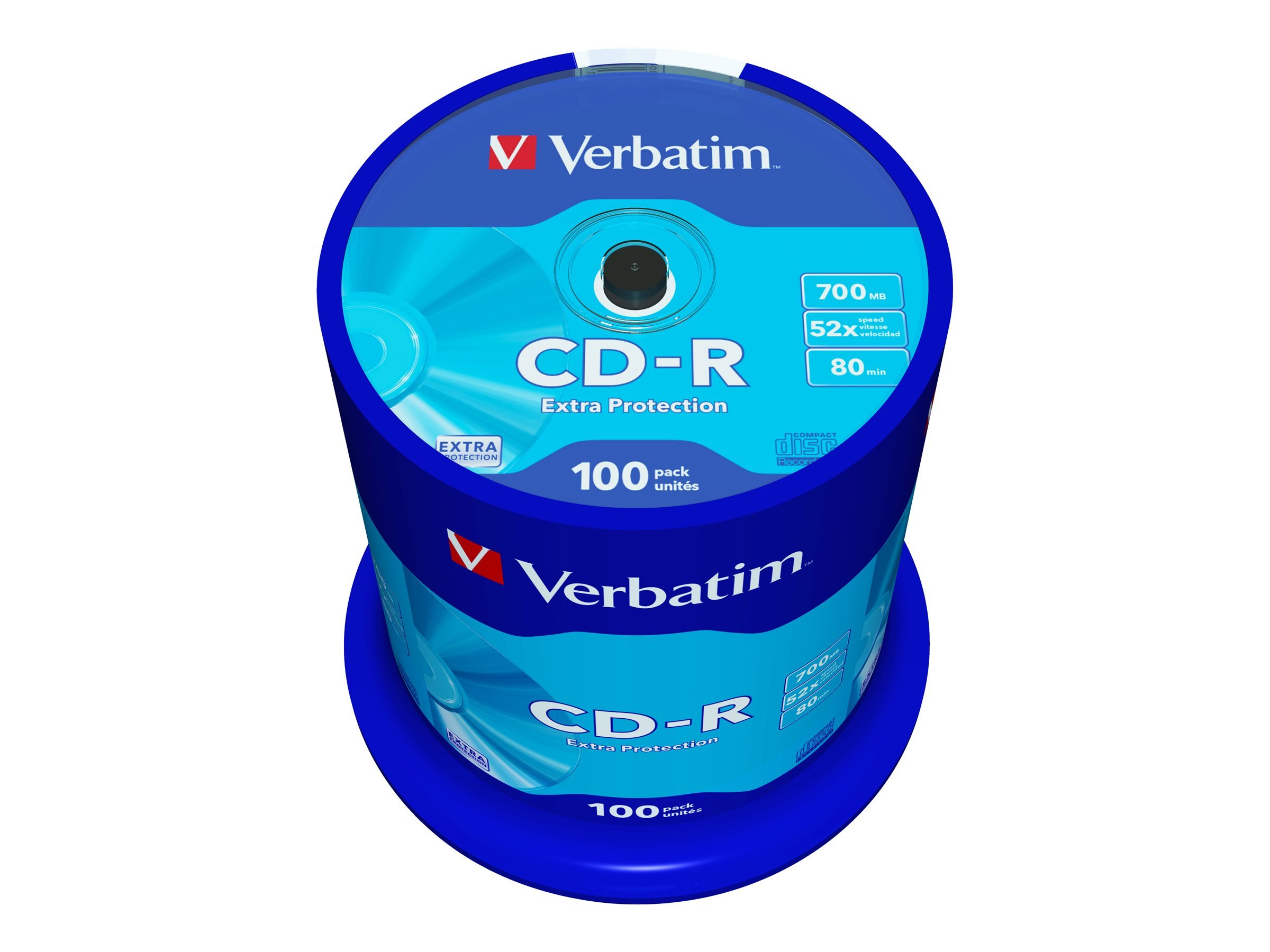 Verbatim CD-R Recordable Disks 100pcs