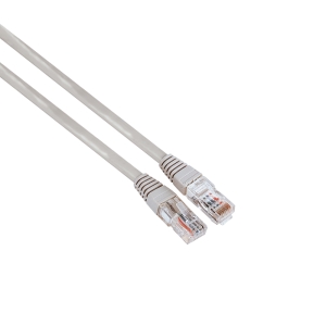 Hama 00200913 CAT5e Patch Cable, F/UTP Shielded, 3 M, Grey