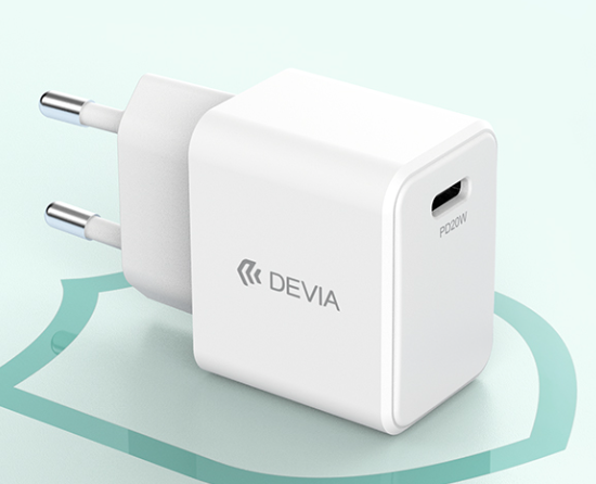 Devia GRS EA457 GaN PD 20W Wall charger USB-C