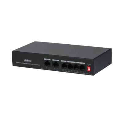 Switch | DAHUA | PFS3006-4ET-36 | PoE ports 4 | 36 Watts | DH-PFS3006-4ET-36