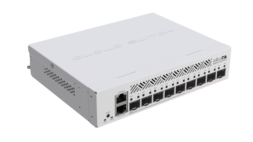 Switch | MIKROTIK | CRS310-1G-5S-4S+IN | Type L3 | 5 | 4 | 2 | PoE ports 1 | CRS310-1G-5S-4S+IN