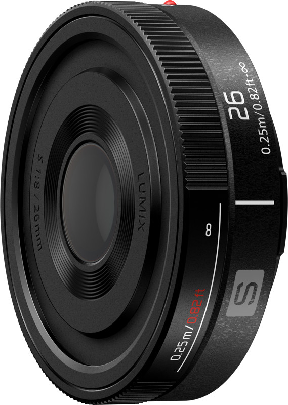 Panasonic Lumix S 26mm f/8 Pancake (MF) objektiiv