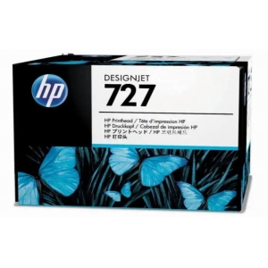 PRINTER ACC PRINTHEAD 727/GRAY/MAGENTA/BLACK B3P06A HP