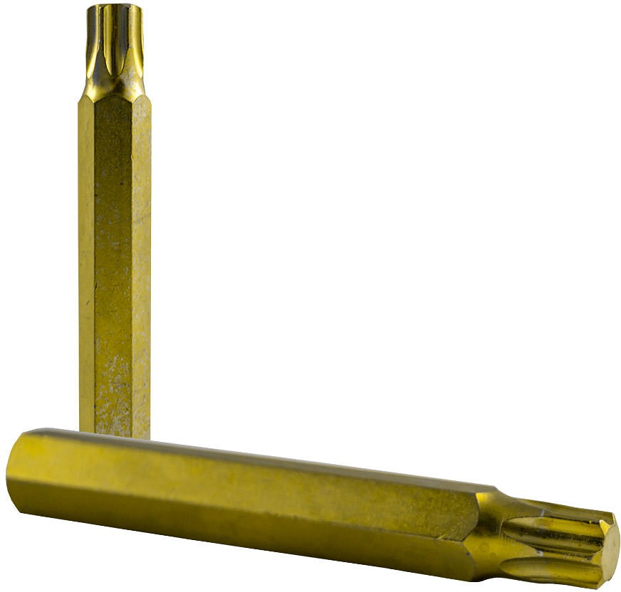 10MM(3 / 8") PIKK TORX OTSIK T80 / 75MM "HEAVY DUTY" S2+TIN JBM