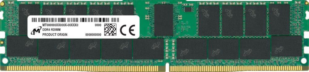 Server Memory Module | MICRON | DDR4 | 64GB | RDIMM/ECC | 3200 MHz | CL 22 | 1.2 V | MTA36ASF8G72PZ-3G2R