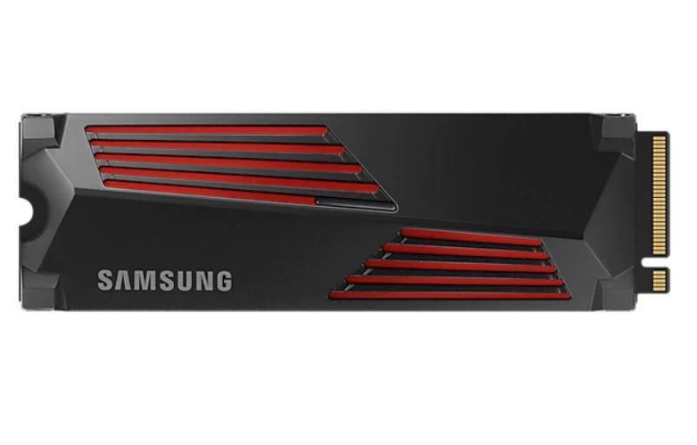 SSD | SAMSUNG | 990 PRO with Heatsink | 2TB | M.2 | PCIE | NVMe | MLC | Write speed 6900 MBytes/sec | Read speed 7450 MBytes/sec | 2.3mm | TBW 1200 TB | MTBF 1500000 hours | MZ-V9P2T0CW