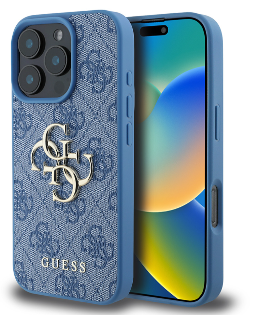 Guess GUHCP16S4GMGBL Back Case for Apple iPhone 16