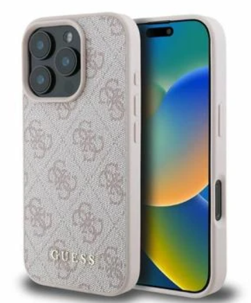 Guess GUHCP16LG4GFPI  Back Case for Apple iPhone 16 Pro