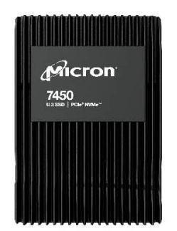 SSD | MICRON | SSD series 7450 PRO | 3.84TB | PCIE | NVMe | NAND flash technology TLC | Write speed 5300 MBytes/sec | Read speed 6800 MBytes/sec | Form Factor U.3 | TBW 7000 TB | MTFDKCC3T8TFR-1BC1ZABYYR