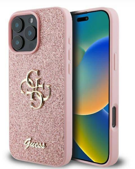 Guess GUHCP16LHG4SGP Back Case for Apple iPhone 16 Pro