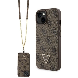 Guess Crossbody 4G Metal Logo Back Case Защитный Чехол для Apple iPhone 15 Plus