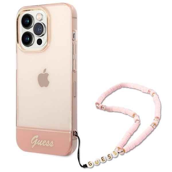 Guess GUHCP14LHGCOHP Чехол для Apple iPhone 14 Pro