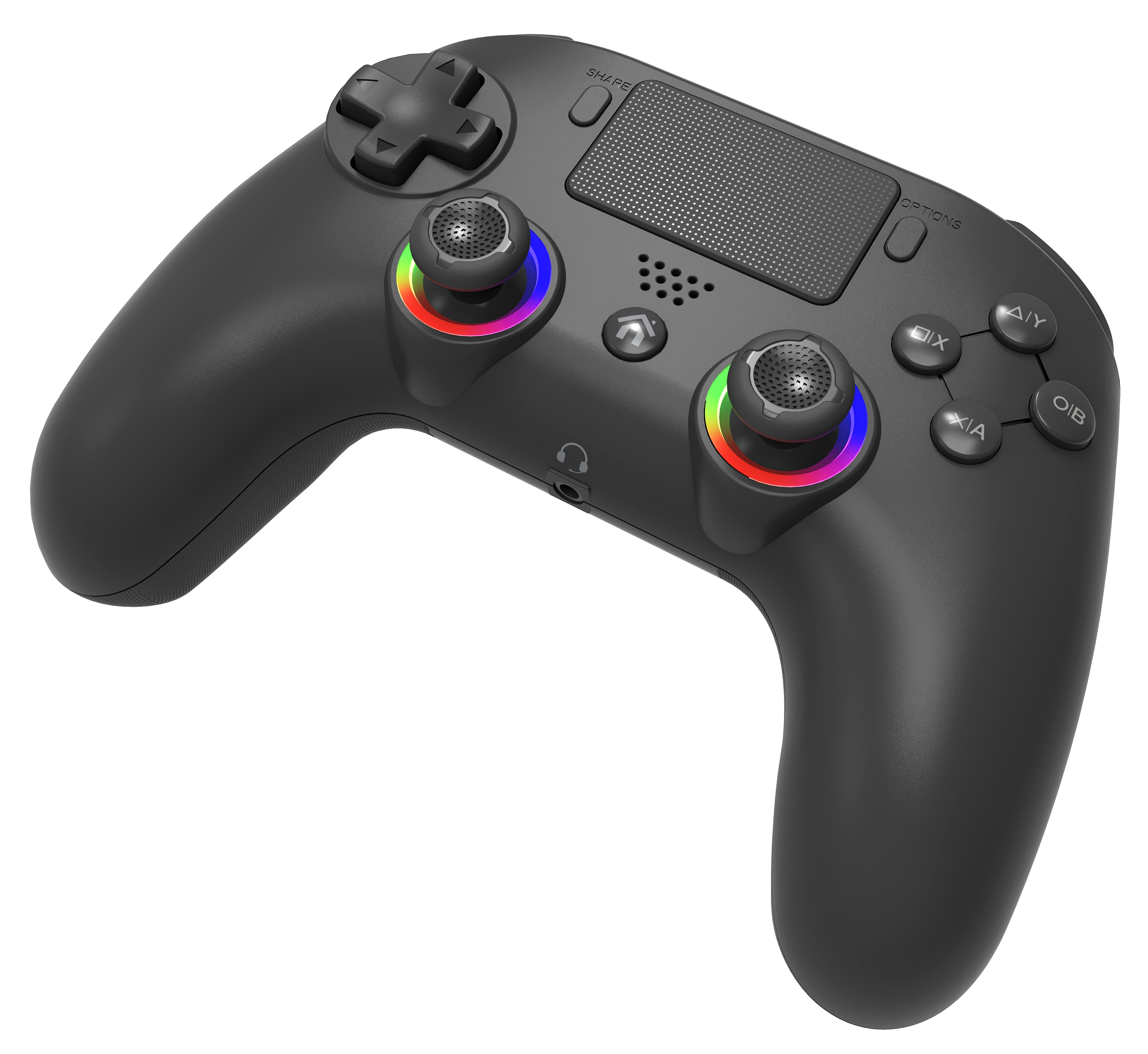 Subsonic Wireless Led Controller Black for PS4/PC