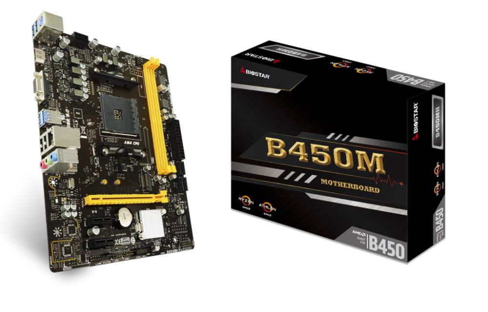 MB B450 SAM4 MATX/B450MH BIOSTAR