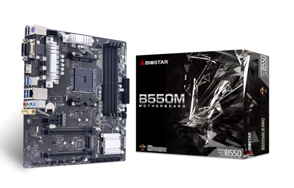 MB B550 SAM4 MATX/B550MX/E PRO BIOSTAR