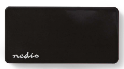 Nedis UHUBU2730BK USB Hub