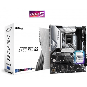 Mainboard | ASROCK | Intel Z790 | LGA1700 | ATX | Memory DDR5 | Memory slots 4 | 2xPCI-Express 3.0 1x | 1xPCI-Express 4.0 16x | 1xPCI-Express 5.0 16x | 4xM.2 | 1xHDMI | 1xDisplayPort | 4xUSB 2.0 | 3xUSB 3.2 | 1xUSB-C | 1xPS/2 | 1xRJ45 | 3xAudio port | Z79