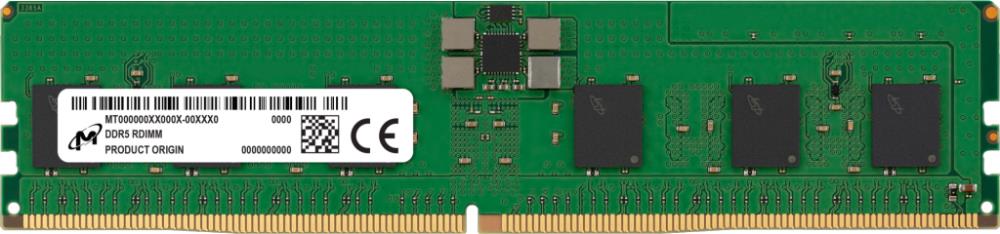 Server Memory Module | MICRON | DDR5 | 32GB | RDIMM | 4800 MHz | CL 40 | 1.1 V | MTC10F1084S1RC48BA1R