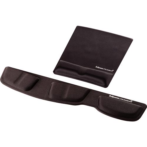 MOUSE PAD WRIST SUPPORT/BLACK 9181201 FELLOWES