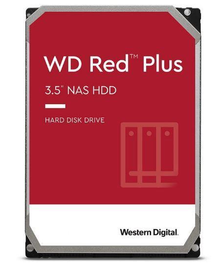 HDD | WESTERN DIGITAL | Red Plus | 4TB | SATA | 256 MB | 5400 rpm | 3,5" | WD40EFPX