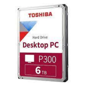 HDD | TOSHIBA | P300 | 6TB | SATA 3.0 | 128 MB | 5400 rpm | 3,5" | HDWD260UZSVA