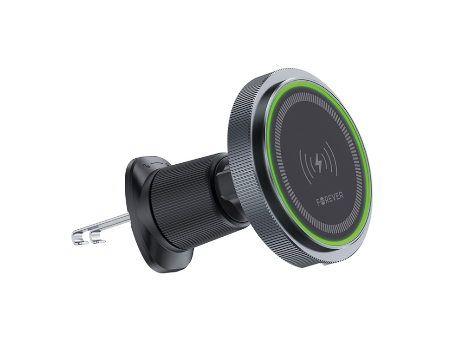 Forever MACH-200 Magnetic Car Holder with Wireless Charging 15W