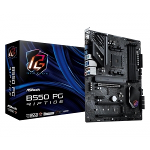 Mainboard | ASROCK | AMD B550 | SAM4 | ATX | Memory DDR4 | Memory slots 4 | 3xPCI-Express 16x | 1xPCI-Express 3.0 1x | 2xM.2 | 1xHDMI | 2xUSB 2.0 | 8xUSB 3.2 | 1xPS/2 | 1xOptical S/PDIF | 1xRJ45 | 5xAudio port | B550PGRIPTIDE