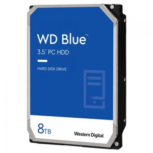 HDD | WESTERN DIGITAL | Blue | 8TB | SATA | 128 MB | 5640 rpm | 3,5" | WD80EAZZ