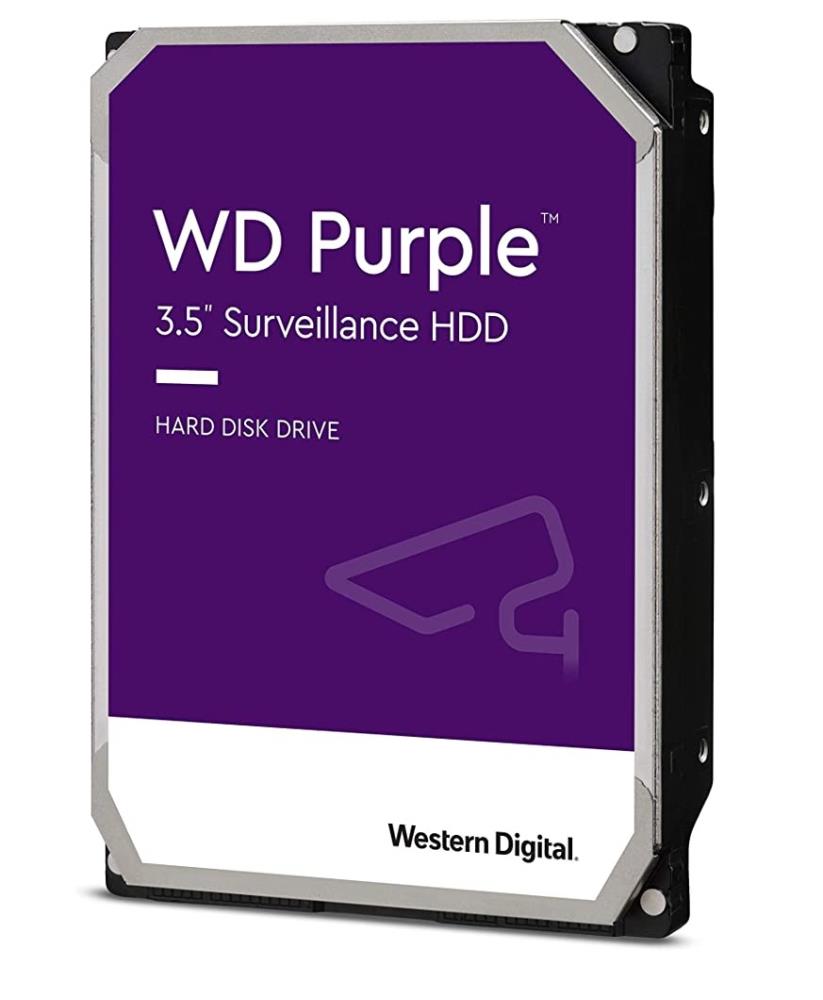 HDD | WESTERN DIGITAL | Purple | 6TB | SATA | 256 MB | 5400 rpm | 3,5" | WD64PURZ