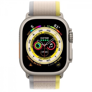 SMARTWATCH ULTRA 49MM CELL./TITANIUM/BEIGE MNHK3 APPLE