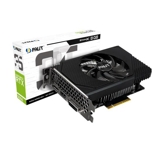 VGA PCIE16 RTX3050 8GB GDDR6/PA-RTX3050 STORMX 8GB PALIT