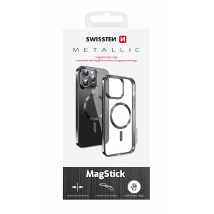 Swissten Clear Jelly Magstick Metallic Case Защитный Чехол для Samsung Galaxy S24 Ultra 5G