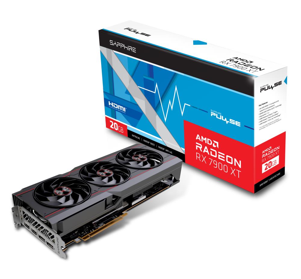 VGA PCIE16 RX7900XT 20GB GDDR6/PULSE 11323-02-20G SAPPHIRE