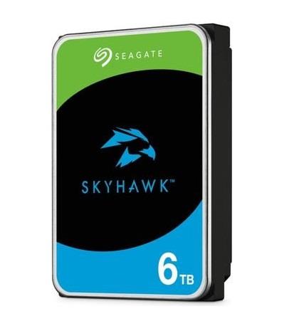 HDD | SEAGATE | SkyHawk | 6TB | SATA | 256 MB | 5400 rpm | Discs/Heads 4/8 | 3,5" | ST6000VX009