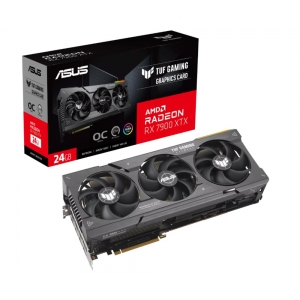 Graphics Card | ASUS | AMD Radeon RX 7900 XTX | 24 GB | GDDR6 | 384 bit | PCIE 4.0 16x | 1xHDMI | 3xDisplayPort | TUF-RX7900XTX-O24G-GAMING