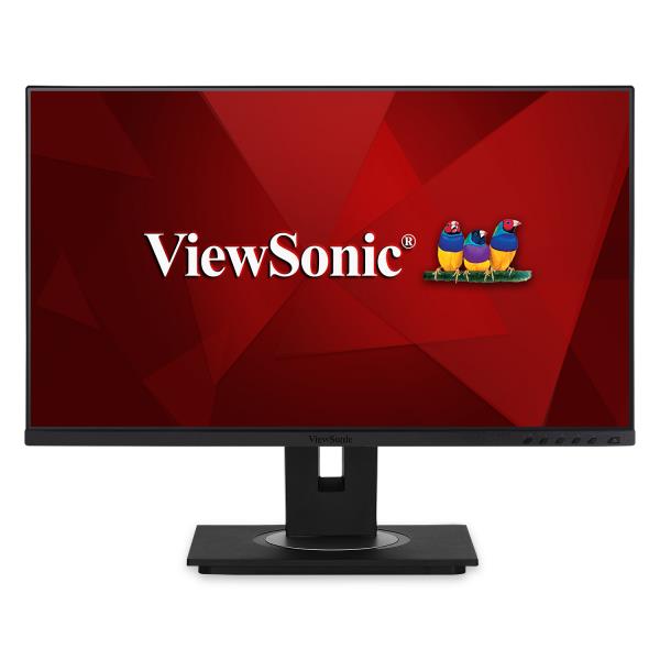 LCD Monitor | VIEWSONIC | VG2456 | 24" | Panel IPS | 1920x1080 | 16:9 | Matte | 15 ms | Speakers | Swivel | Pivot | Height adjustable | Tilt | Colour Black | VG2456