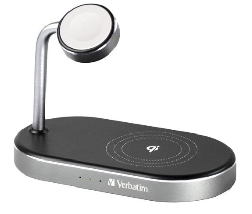 Verbatim WCS-02 3in1 Wireless Charging Station